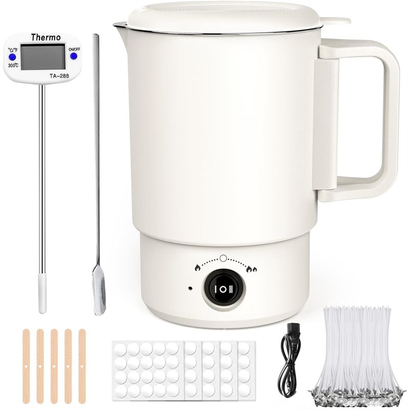 Candle Supplies Uk - Electric Wax Melting Pot Kit 800ML