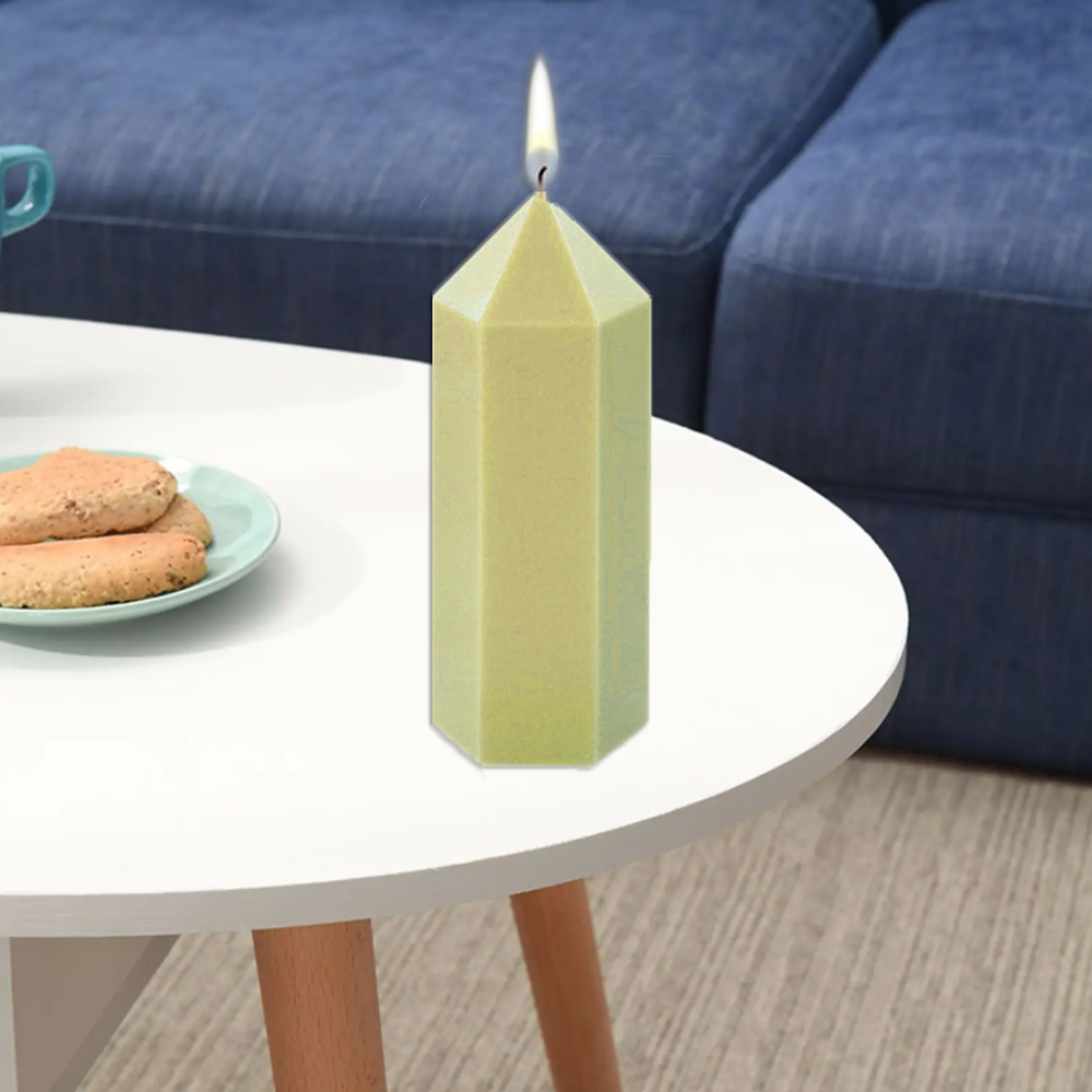 3D Hexagonal Column Candle Mol - Candle Supplies Kit ulasan dan harga