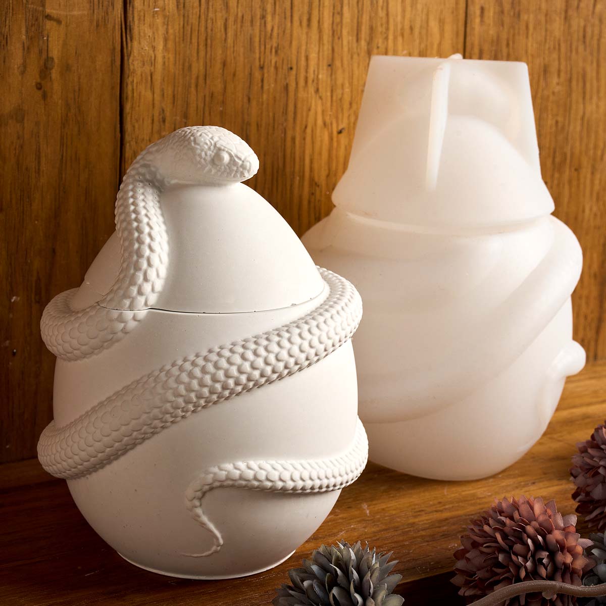 Snake Egg with Lid Candle Jar  - Candle Making Supplies Jars ulasan dan harga