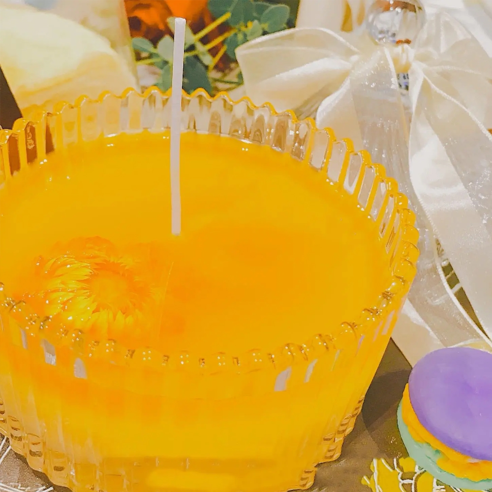 200g Yellow Clear Gel Jelly Wa - Candle Supplies Kit ulasan dan harga