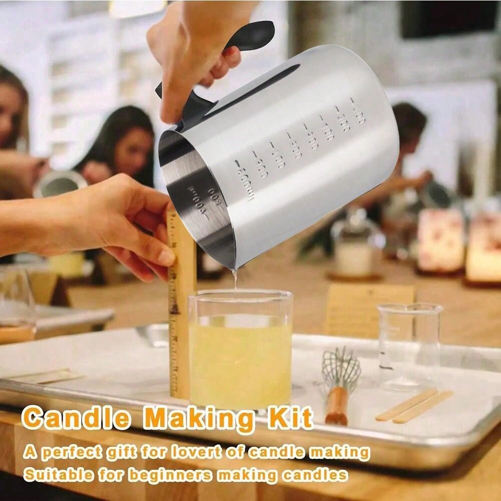 Candle Pouring Pot with Electr - Candle Supplies Kit ulasan dan harga