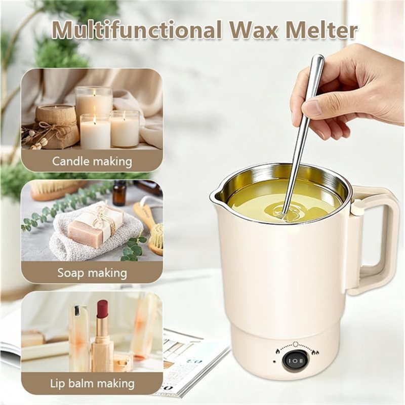 A47U Electric Wax Melting Pot  - Candle Supplies Kit ulasan dan harga