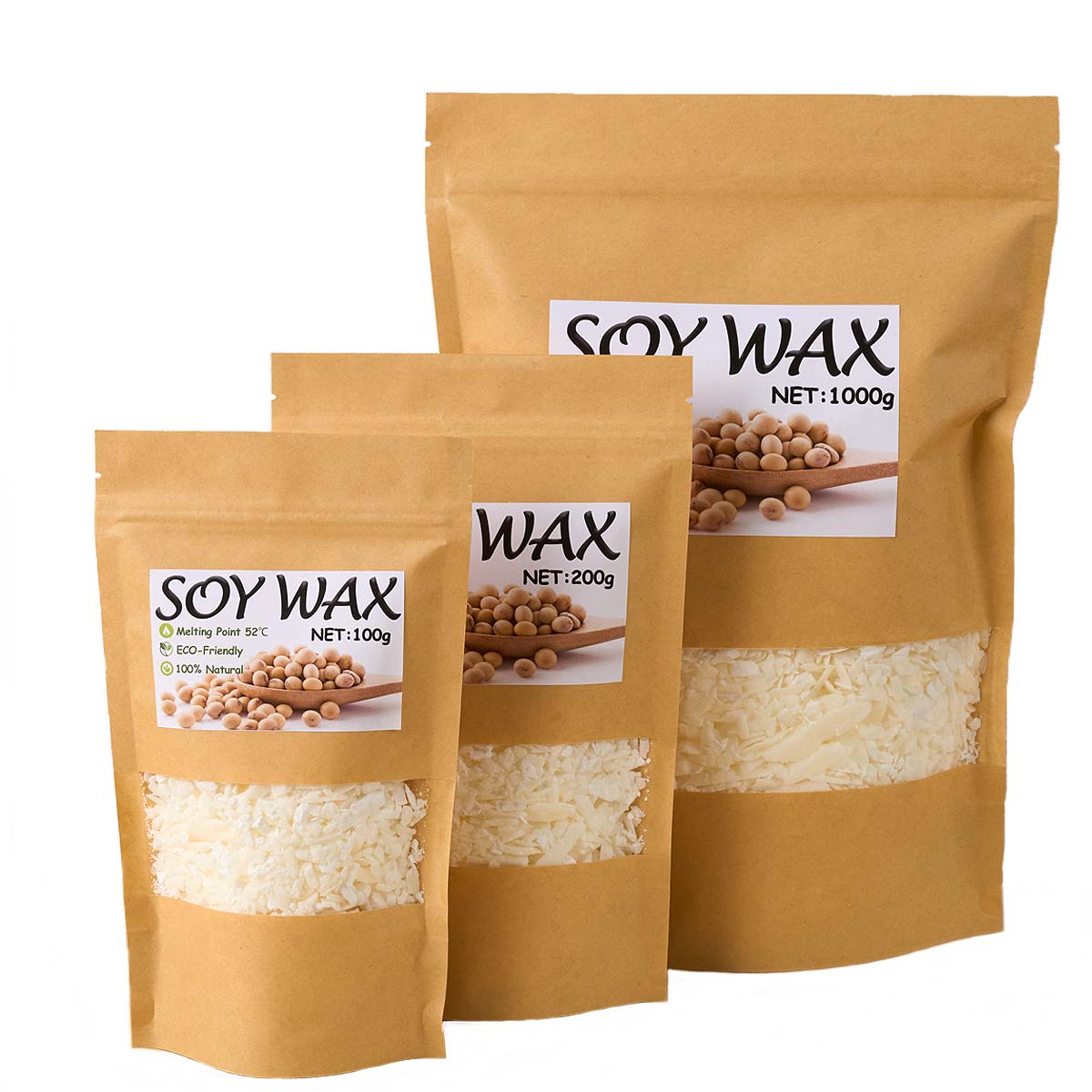 1 Pounds Pure White Soy Wax Fo - Candle Supplies Kit ulasan dan harga