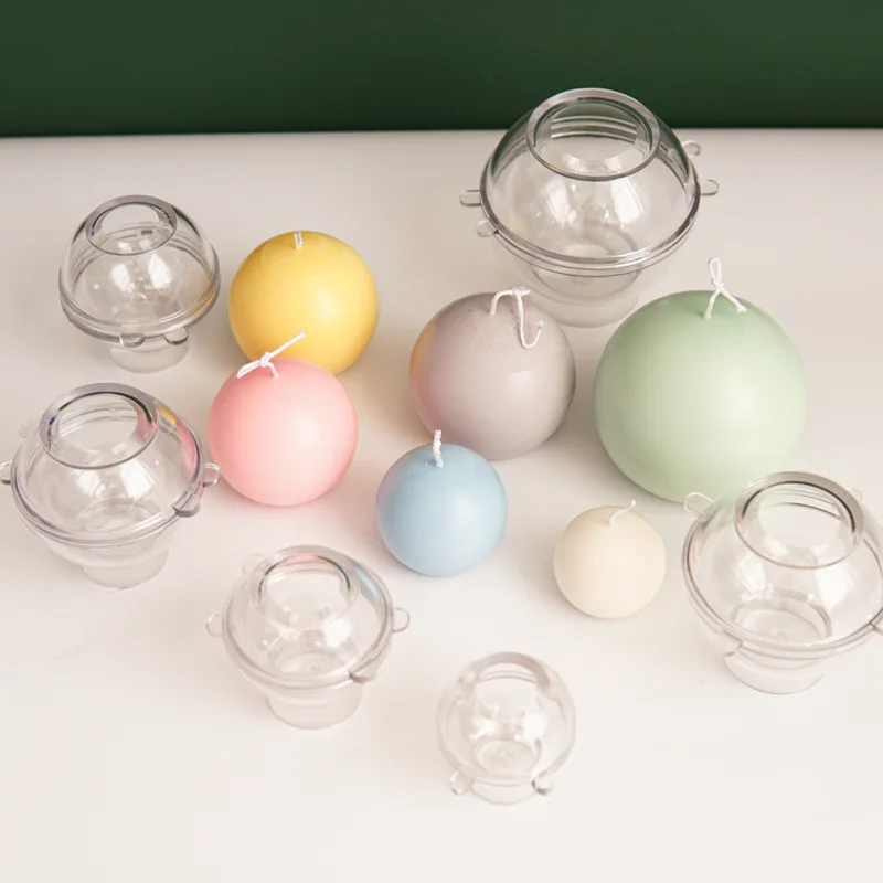 5-8cm Spherical Candle Plastic - Candle Supplies Kit ulasan dan harga