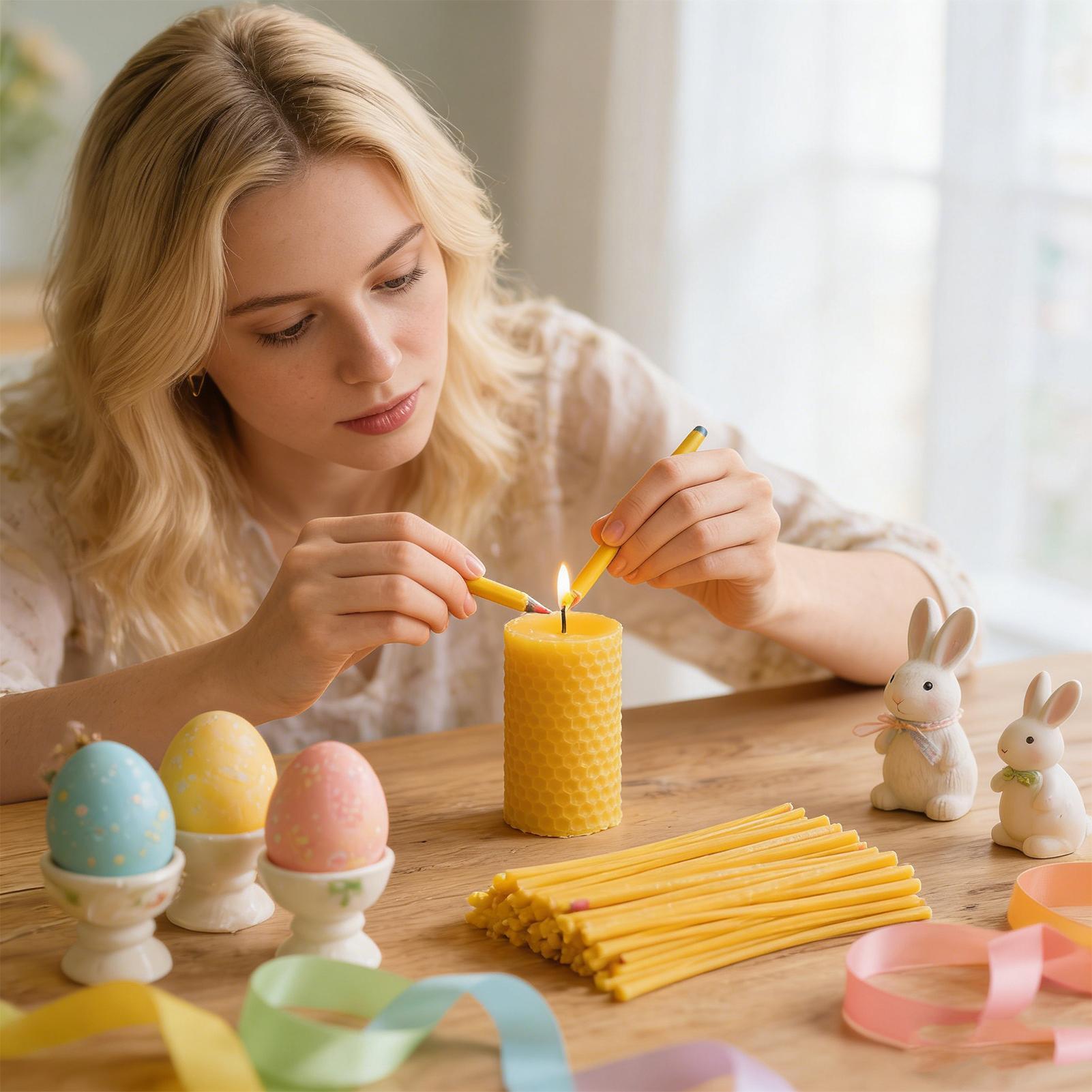Egg Decorating Beeswax Sticks  - Candle Supplies Kit ulasan dan harga