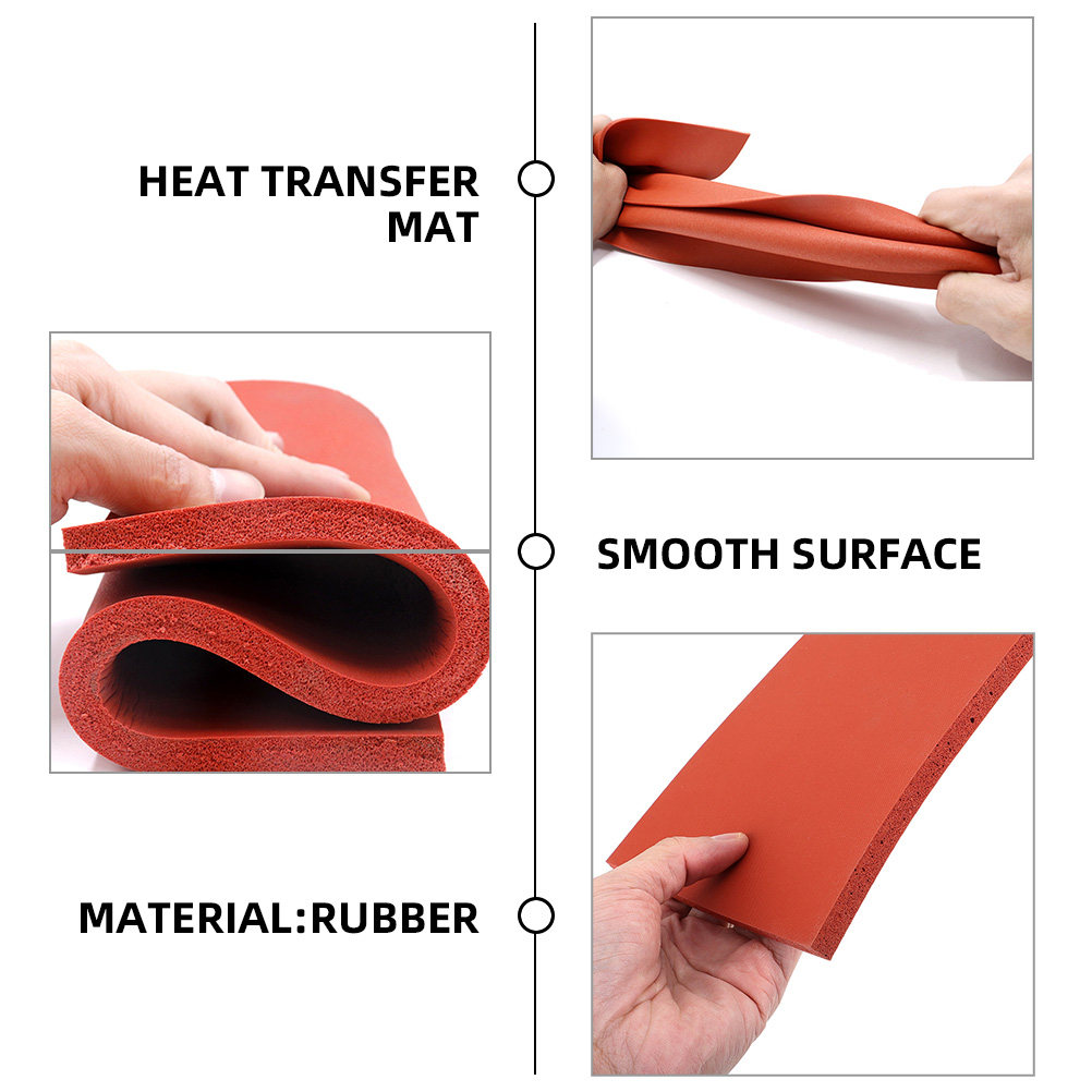 3Pcs Silicone Rubber Heat Pres - Heat Resistant Mat ulasan dan harga