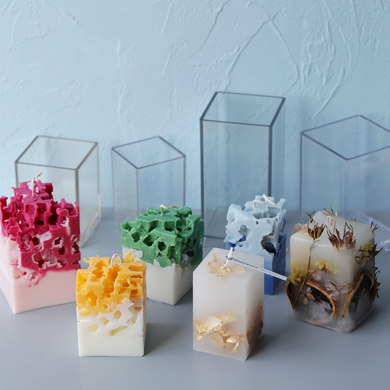 3D Square Rectangle Column Can - Candle Supplies Kit ulasan dan harga