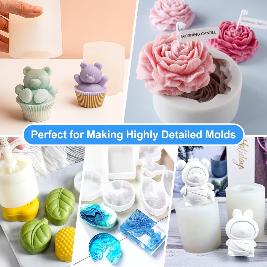 Silicone Mold Making Kit, 38.8 - Candle Supplies Kit ulasan dan harga