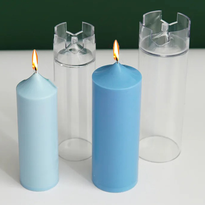 3D Spire Cylinder Candle Mold  - Candle Supplies Kit ulasan dan harga