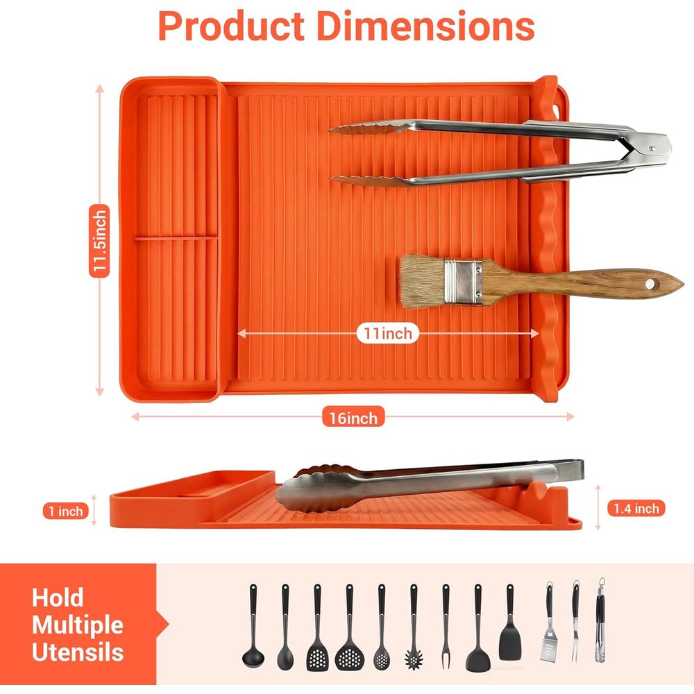 Heat Resistant Silicone Grill  - Heat Resistant Mat ulasan dan harga